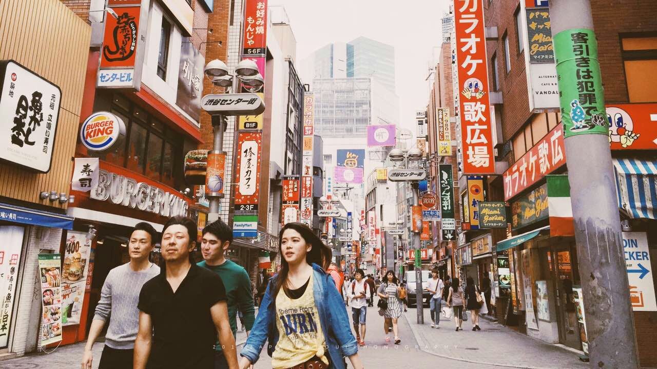 随手拍#暖色街道,日系清新图片