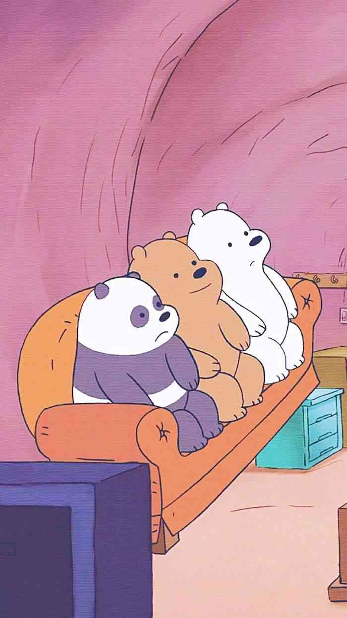 咱们裸熊 壁纸 锁屏 背景图