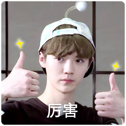 鹿晗#鹿晗表情包#表情包无水印鹿晗