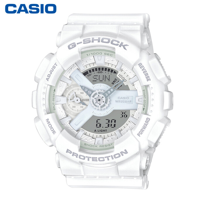 店卡西欧gshock gmas110cm 时尚潮流男士运动手表石英表