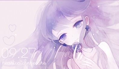 小清新 可爱 初音未来 单马尾 双马尾 麻花辫 美少女 美男 二次元