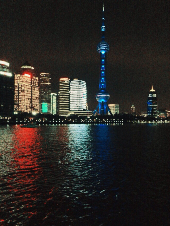 【壁纸 夜景 上海 黄浦江】 _photoed by fanny.
