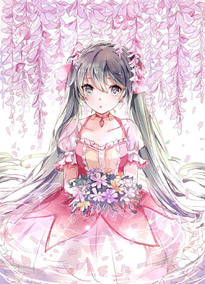 初音,美图,壁纸,唯美,可爱,萝莉,双马尾,二次元,电子歌姬