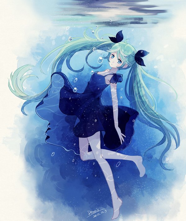 二次元の美图 初音初音~二次元,唯美,卡通,萌系,甜美,动漫,文艺,小