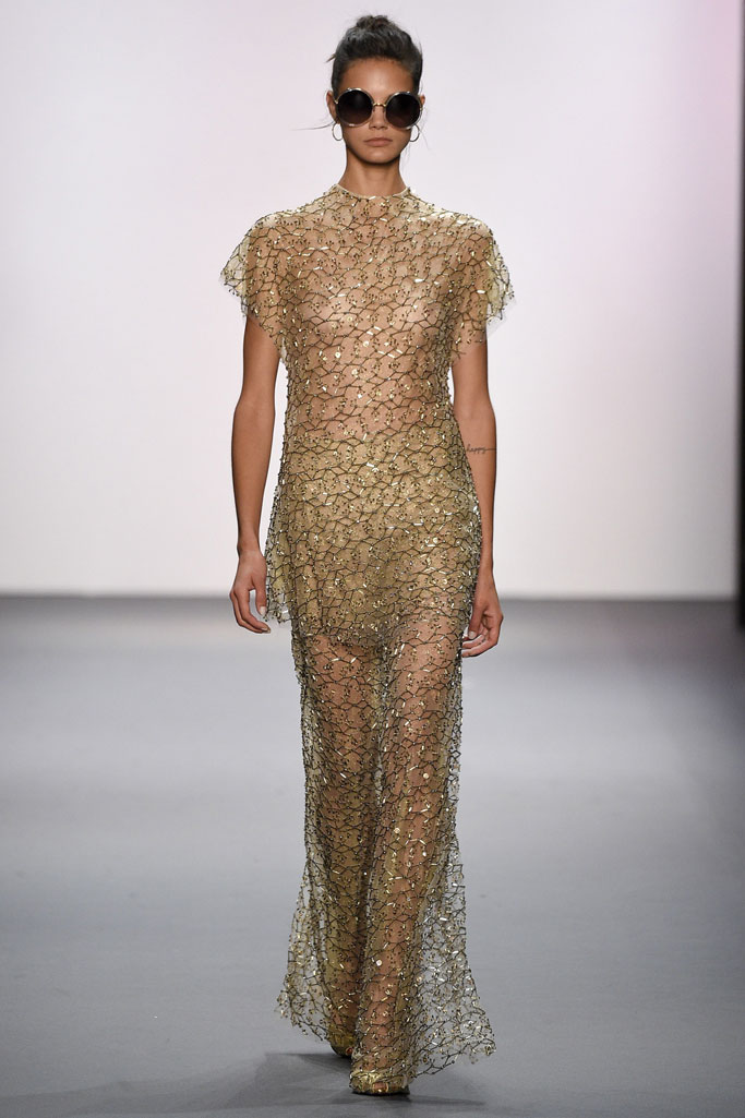 jenny packham(珍妮·帕克汉)于纽约时装周发布2017春夏系列时装秀