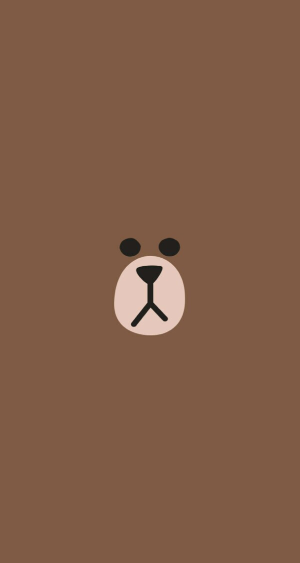 line 布朗熊 可妮兔 软妹 可爱 手机壁纸 锁屏壁纸 既然来了 还不粉我