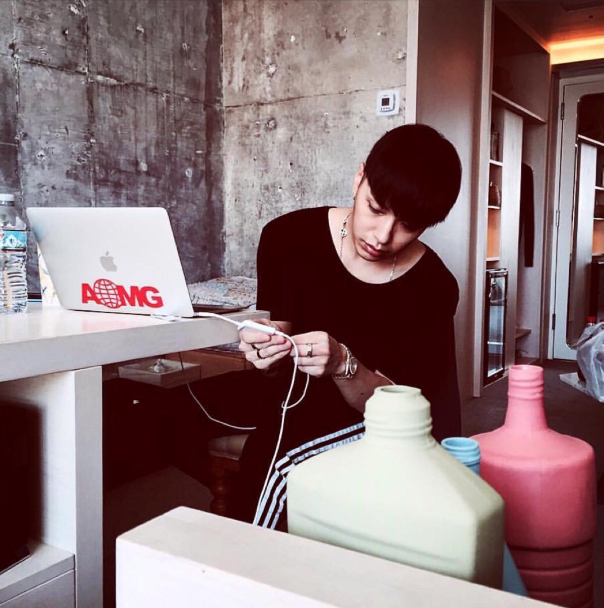 aomg 郑基石 simondominic simond instagram收图 截图 不定期整理