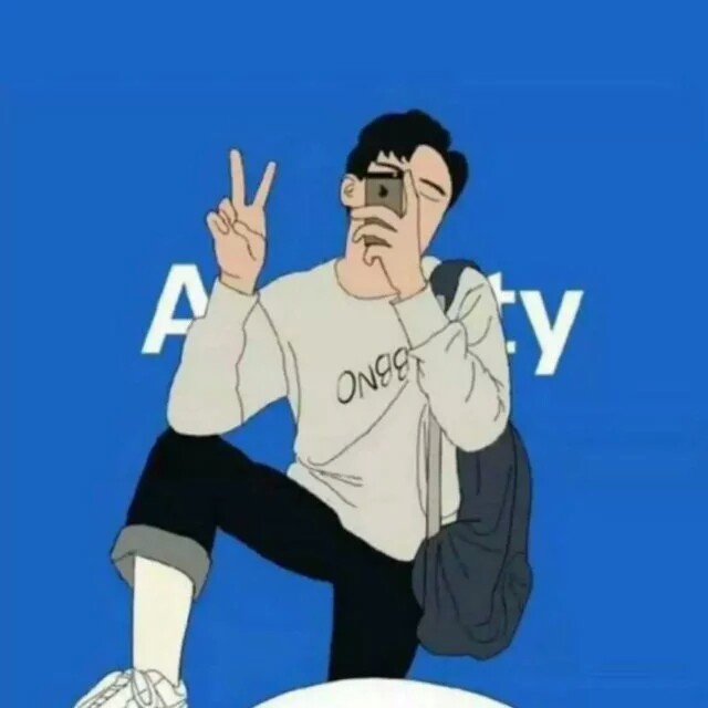 智障家 情侣头像-堆糖,美好生活研究所