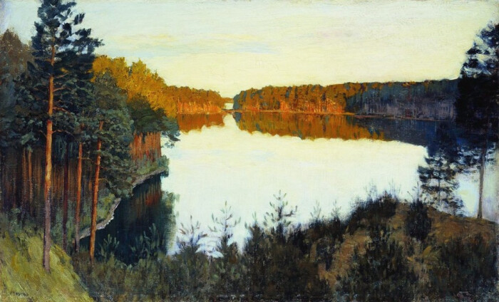 来自俄国现实主义风景画大师——艾萨克·伊里奇·列维坦(1861—1900)
