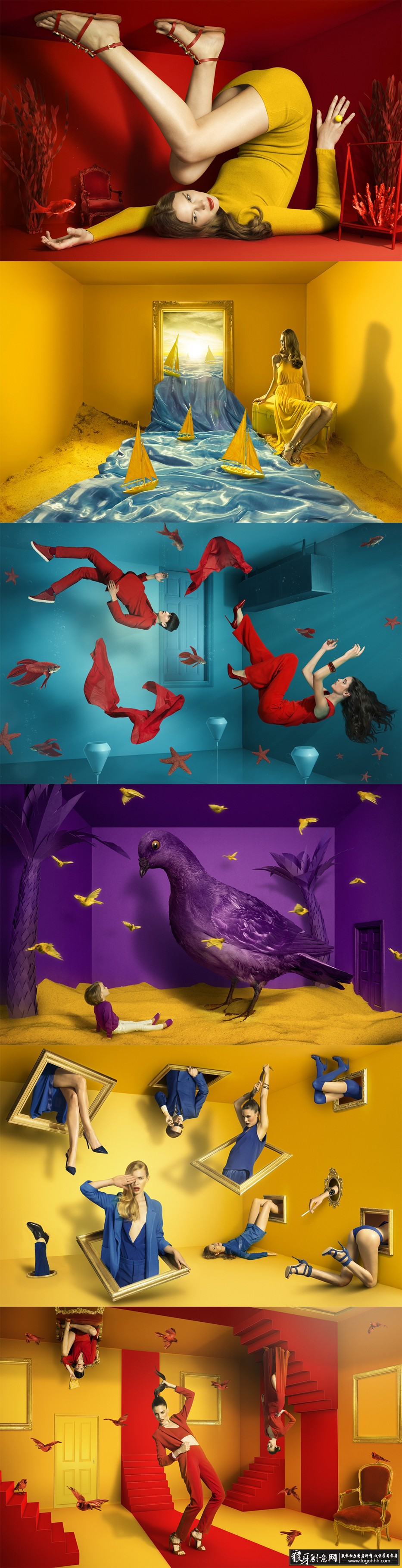 艺术摄影 创意空间摄影 梦幻摄影 梦境摄影 创意摄影插画 创意人物