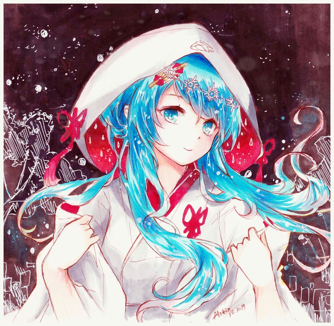 二次元 雪初音 动漫