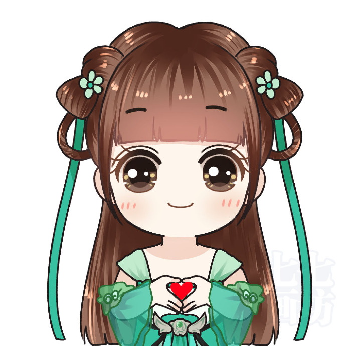 赵丽颖_q版_手绘_换脸_制图