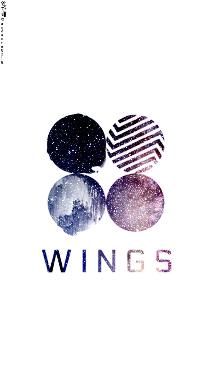 防弹少年团 wings 饭制壁纸(请见链接及logo)转出请标明作者cr.