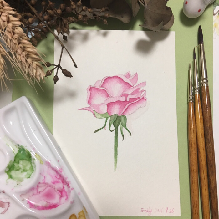 忙碌充实的生活也少不了水彩来点缀,迷死你…