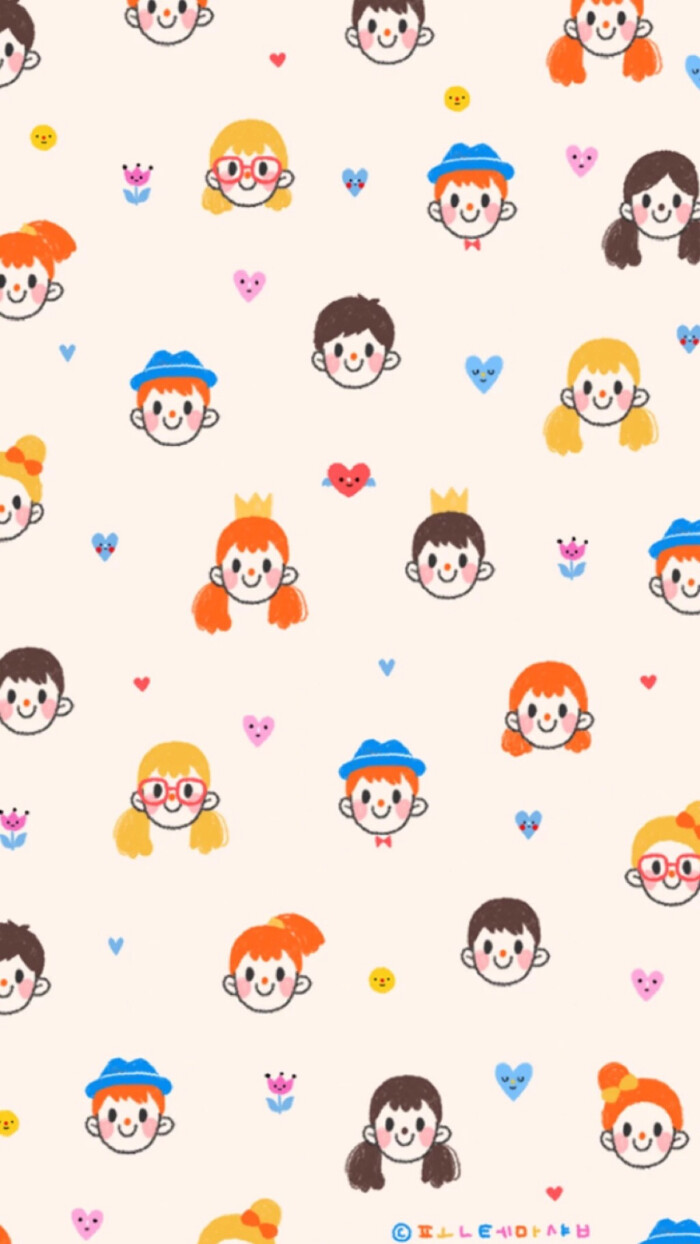 微博壁纸集-萌萌少女心系列手机壁纸★【新浪微博:高清无水印iphene