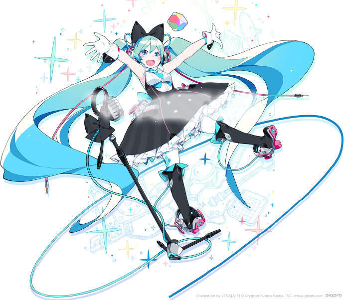 2016魔法未来,我们都爱的miku!