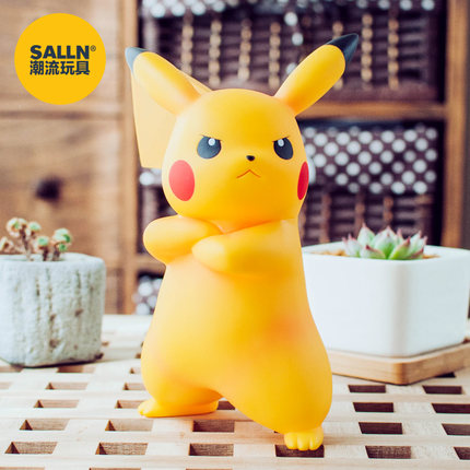 口袋妖怪宠物小精灵皮卡丘模型手办pokemon go神奇宝贝摆件比卡丘