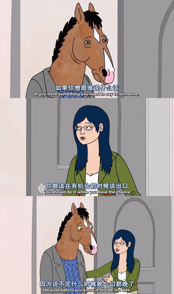 【马男波杰克】bojack horseman经典句子/文字/台词/毒鸡汤/二次元