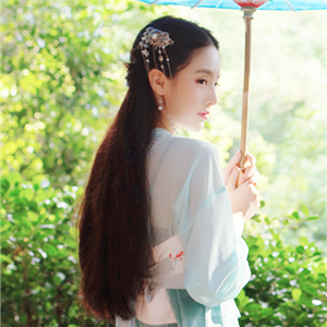 月月の图 古风 自截 少女 古代少女 古代美女 古风女子 自截头像 古风