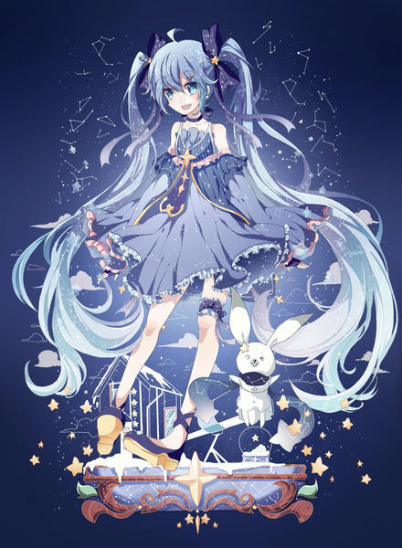 冬之夜空初音