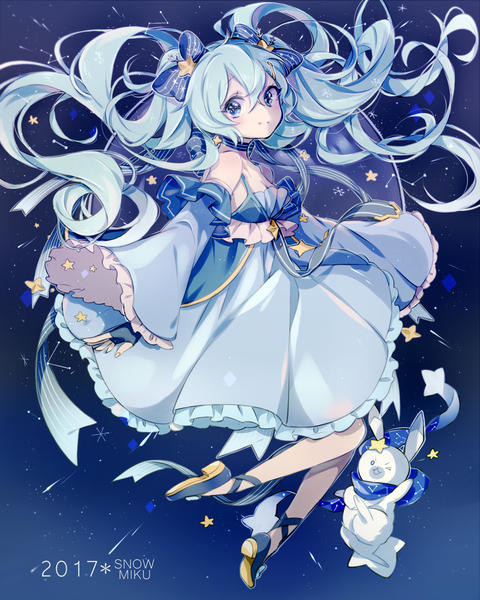 冬之夜空初音