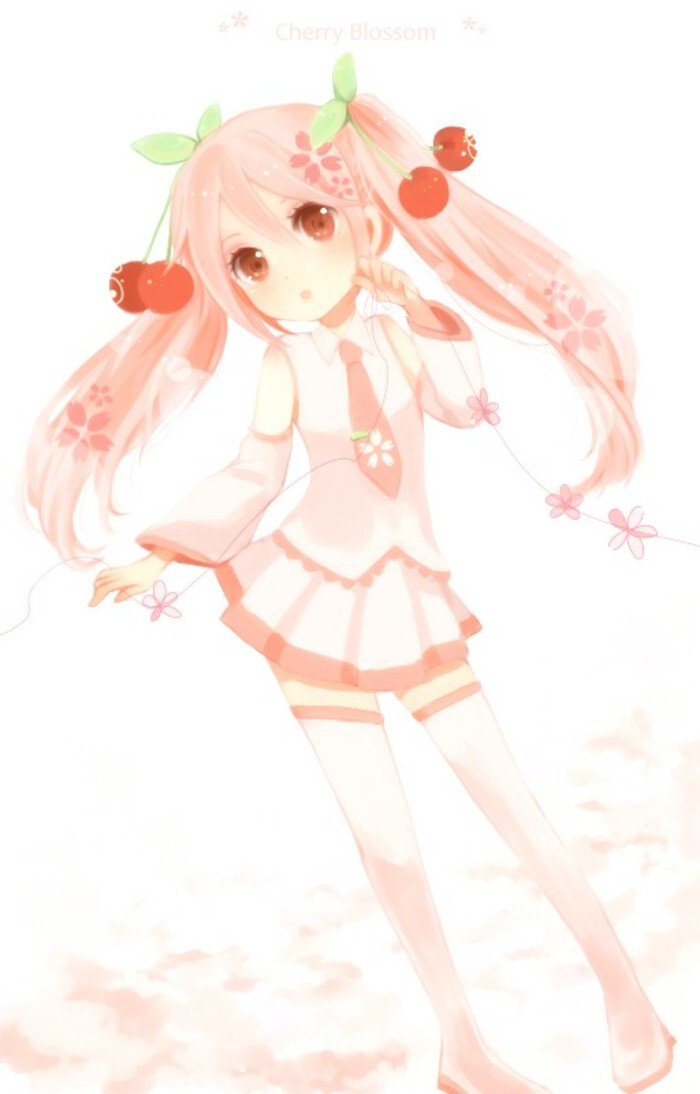 萌萌哒 小清新 可爱 二次元 樱初音
