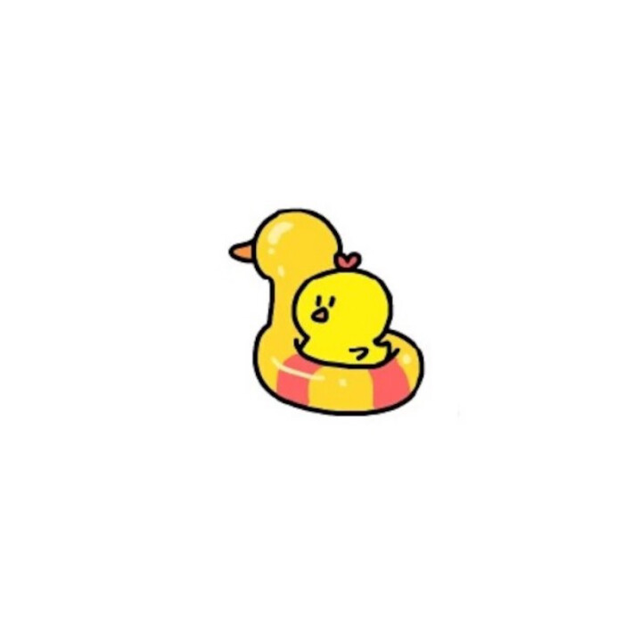 卡通头像.小黄鸭.
