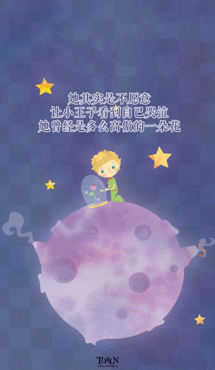 《小王子》小说语录星星发亮是为了让每一个人有一天都能找到属于自己