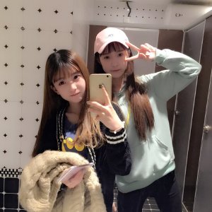 和焦可然的自拍