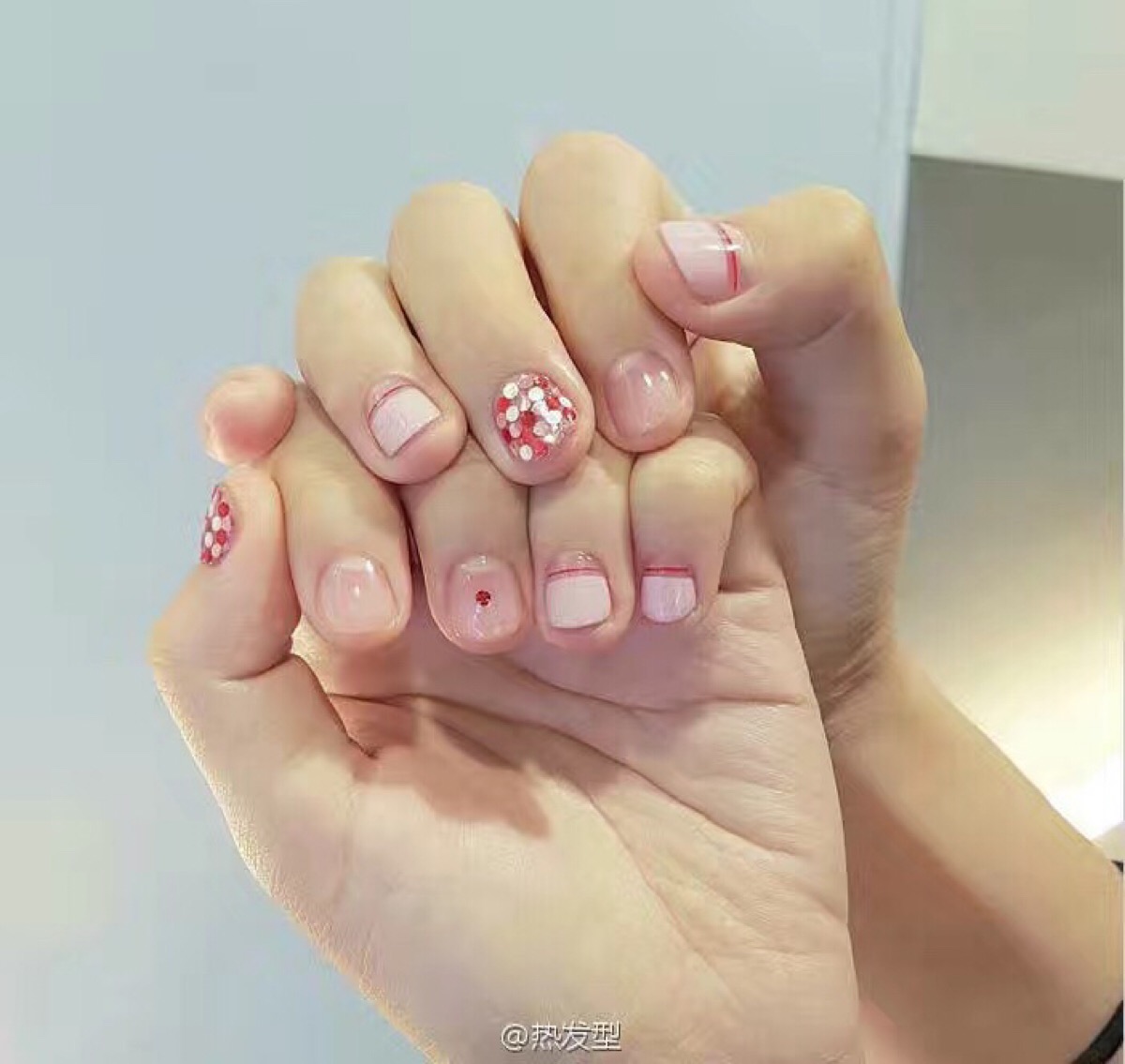 美甲 简约