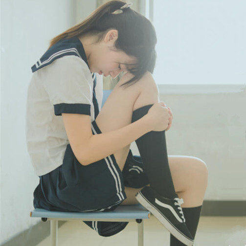 夏奈t010/日系jk校服套装学院风摄影制服女生短袖水手服表演出服