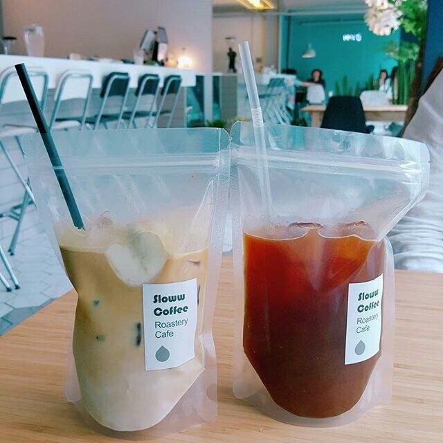 韩国sloww coffee袋装冰镇咖啡-堆糖,美好生活
