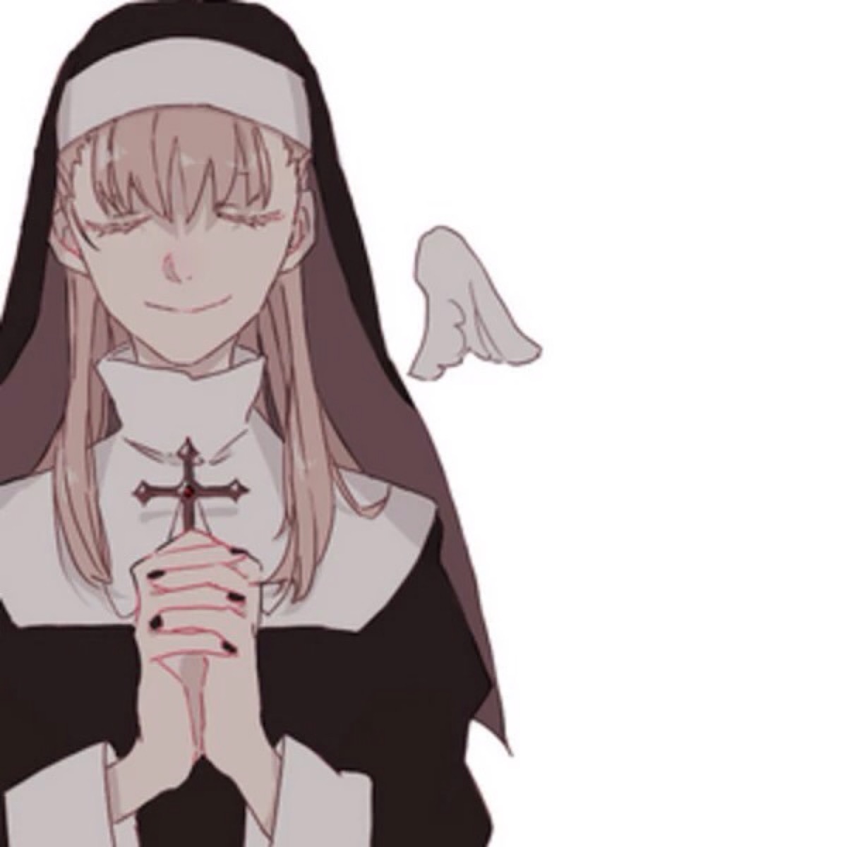 修女,祈祷