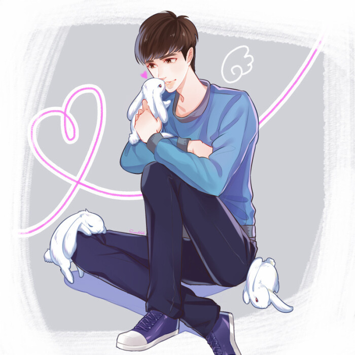 手绘 壁纸 头像 漫画# exo 张艺兴 lay 主舞 一巡 二巡 三巡 演唱会