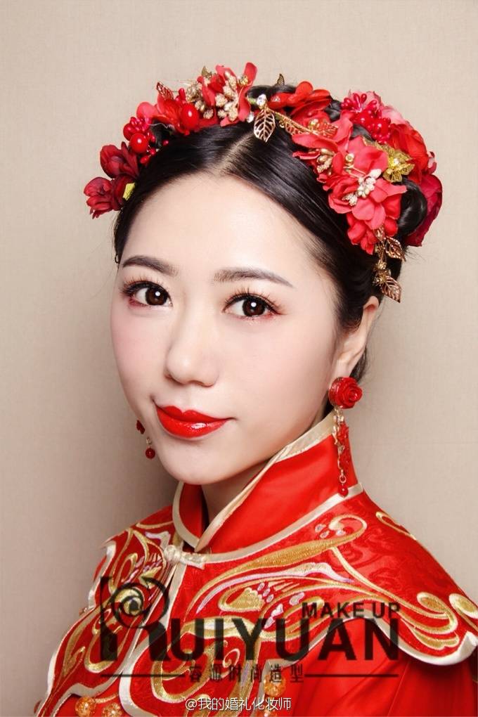 中式新娘造型