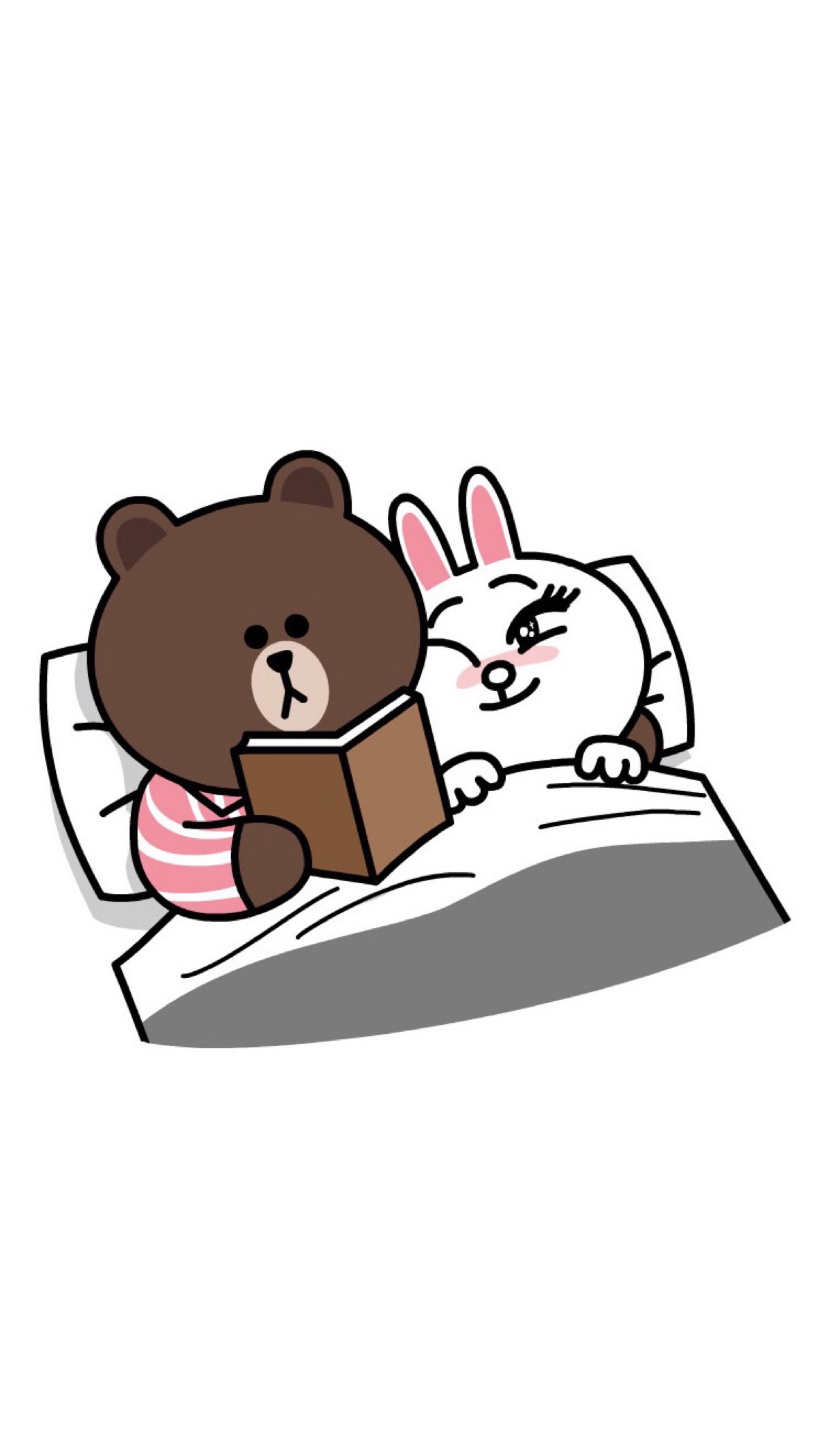 壁纸 可妮兔&布朗熊