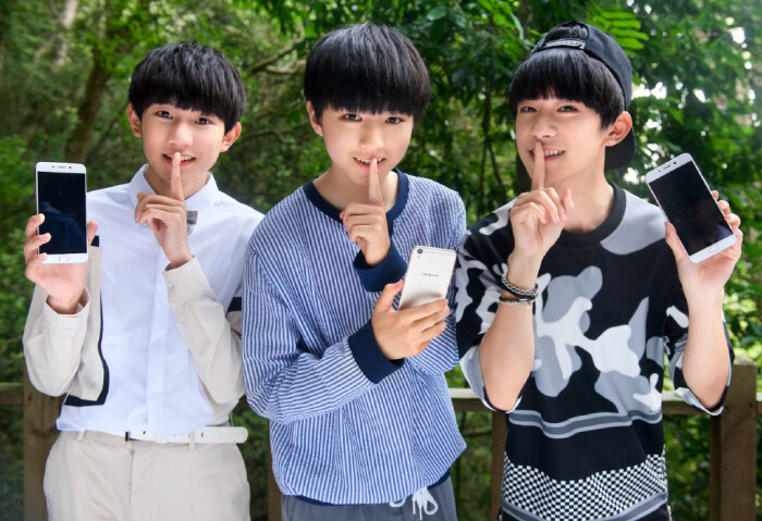 oppor9 你是我的tfphone 帅气代言人tfboys