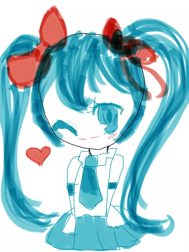 初音未来手绘