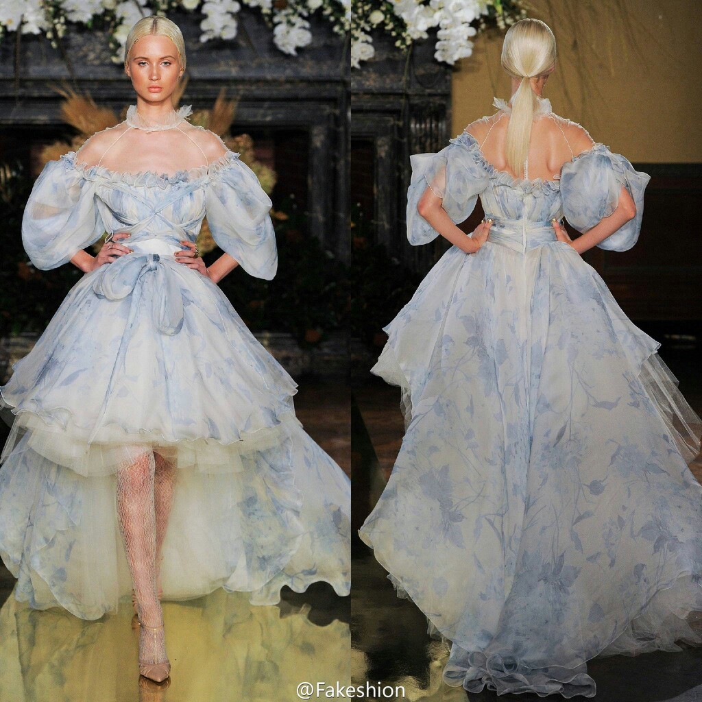 cris bridal fall 2017 / 高贵华美的宫廷风格,灵感来自维多利亚女王