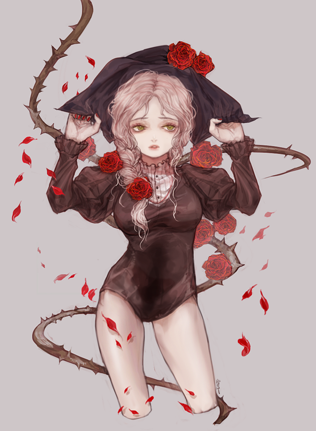 来自韩国的插画师syalgu的作品,在看似平静的画面里总能感受到一丝的