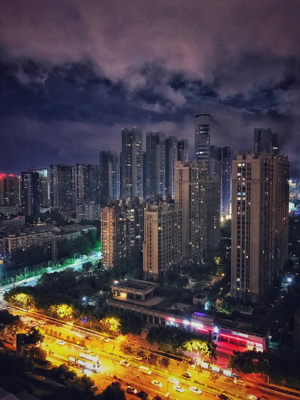 天台夜景