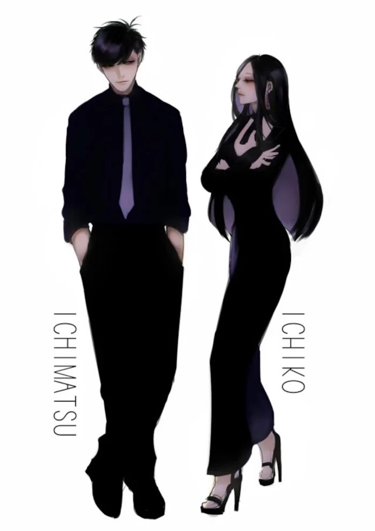 阿松 动漫 四男 一松 性转 一子 西装 礼服