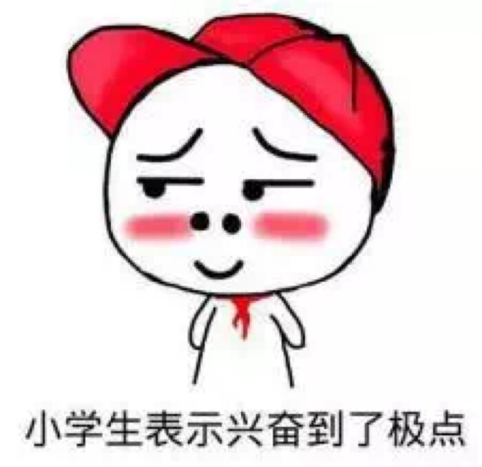 小学生表示兴奋到了极点