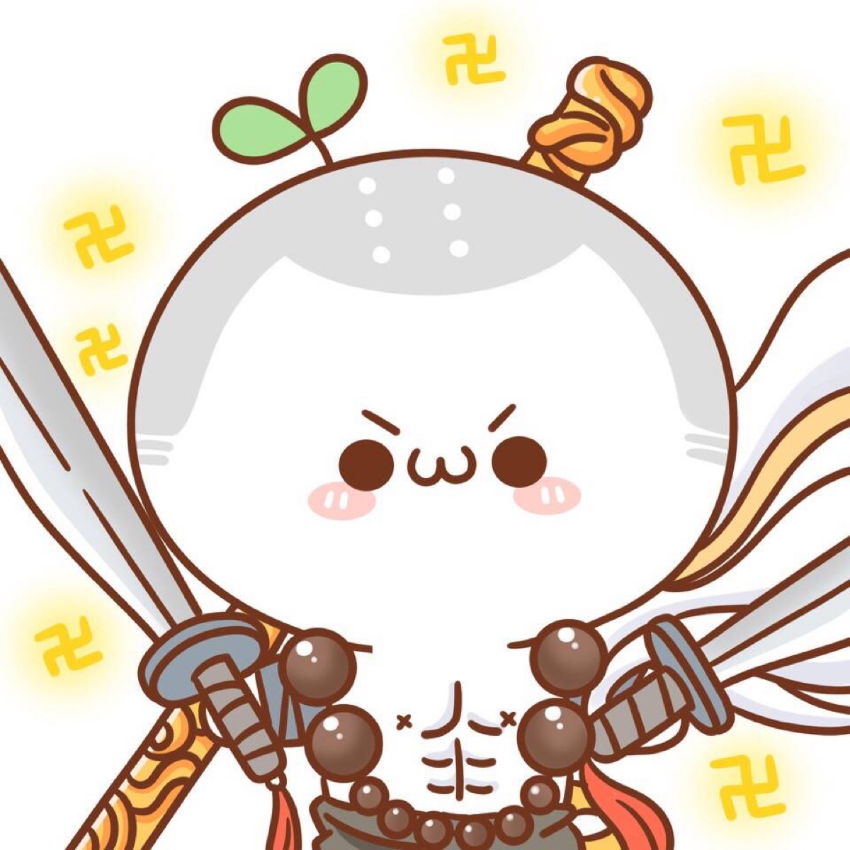 头上长草的颜文字君 头像