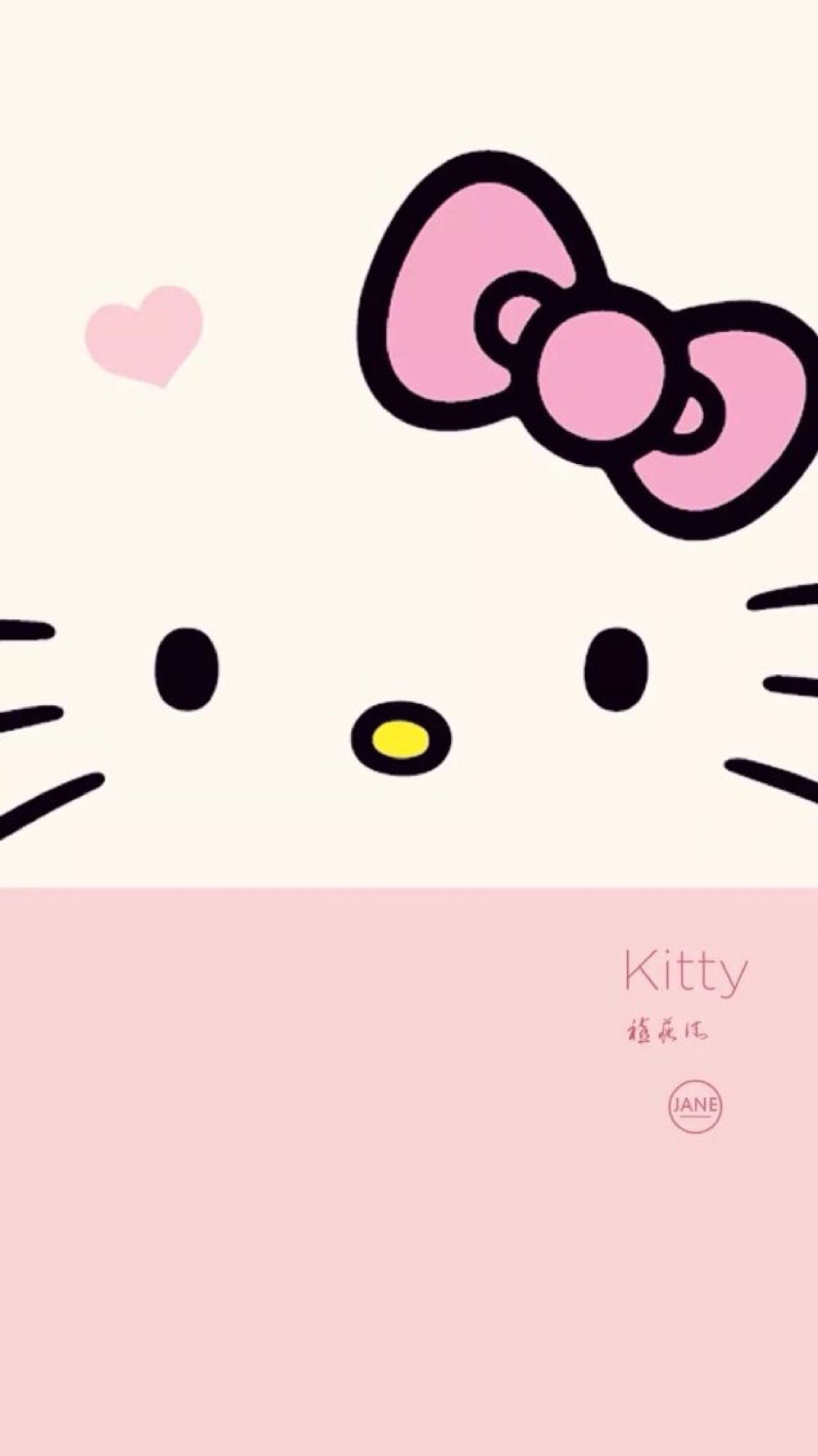 iphone 壁纸 hello kitty 凯蒂