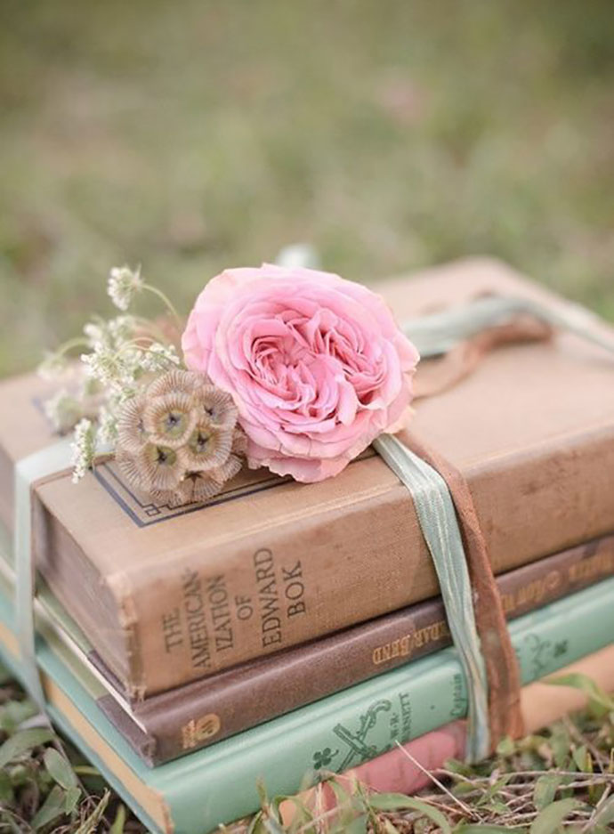 书与花 