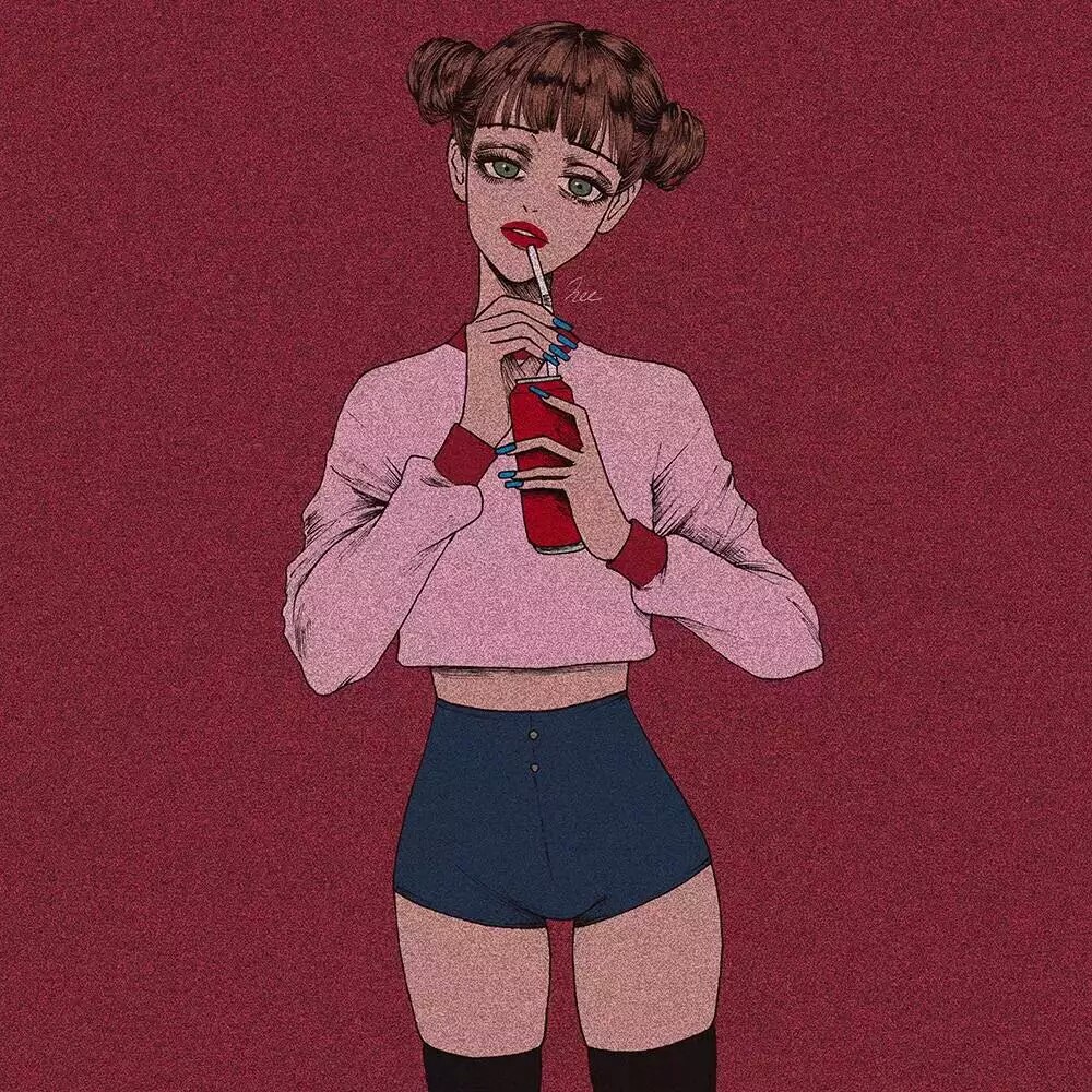 女生头像 闺蜜头像 欧美动漫
