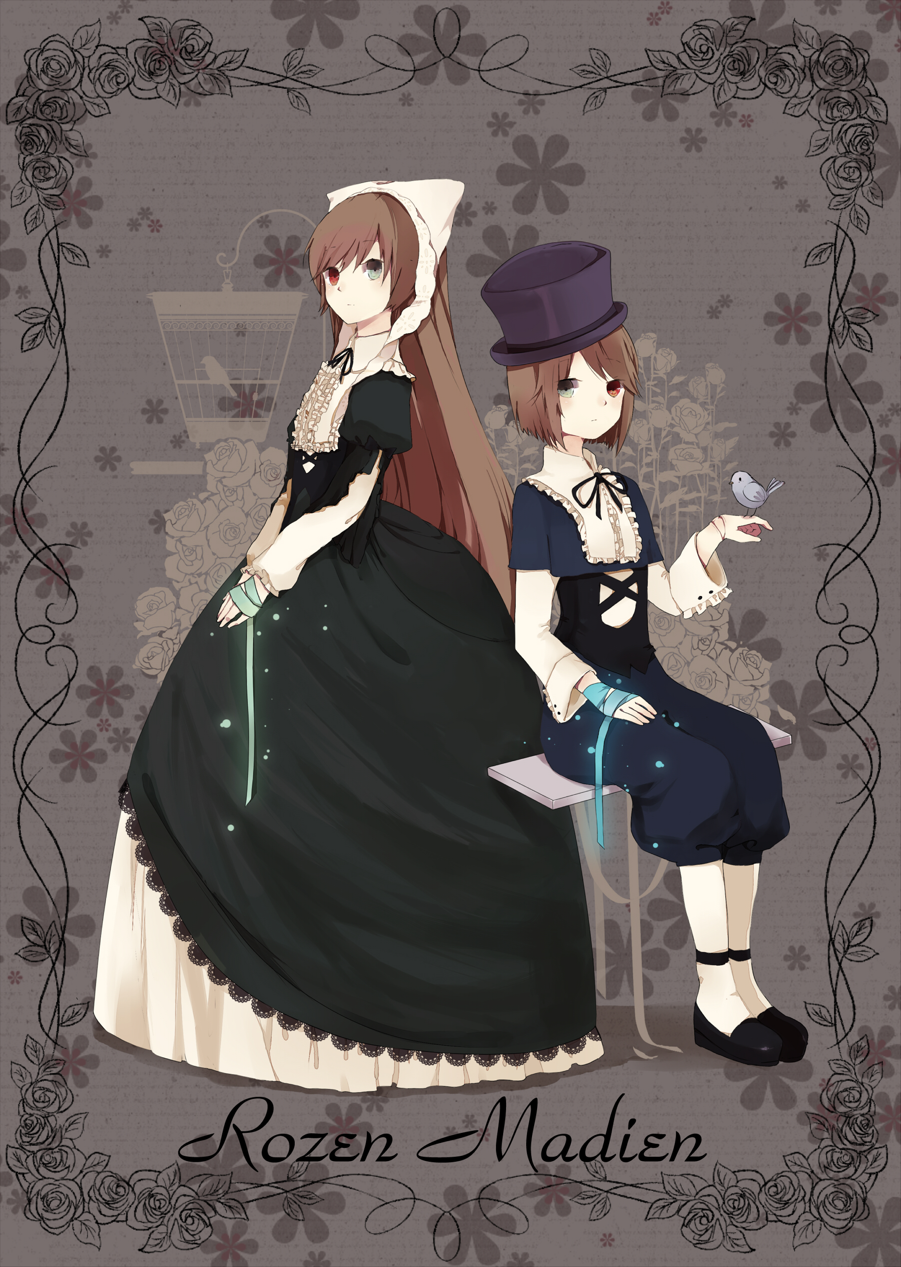 rozen maiden//蔷薇少女系列的第三人偶 翠星石,蔷薇少女系列的第四