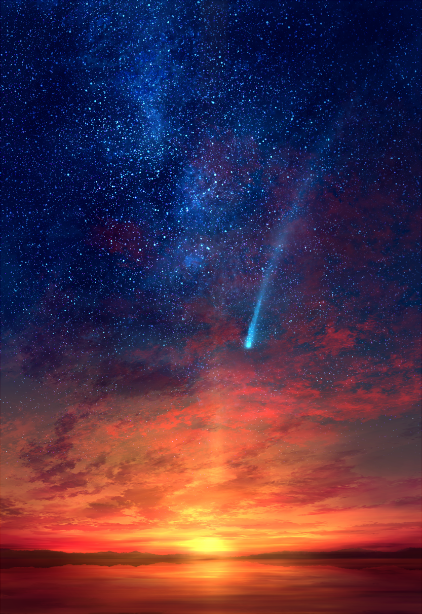 illust_id=59612212&mode=medium 星空 iphone壁纸