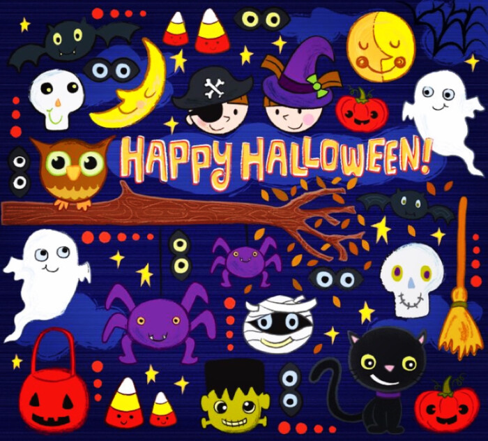 万圣节 happy halloween